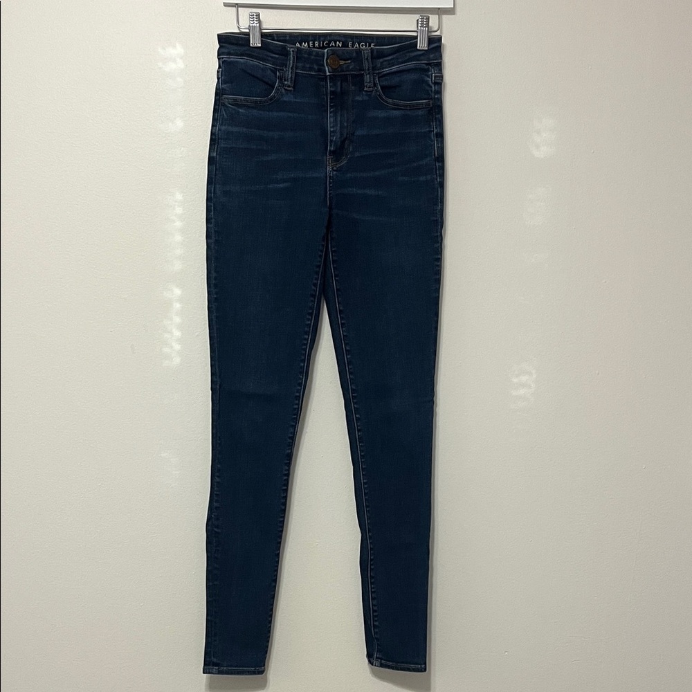 AMERICAN 🇺🇸 EAGLE 🦅 OUTFITTERS Ne(x)t Level Stretch Super Hi-Rise Jegging Long